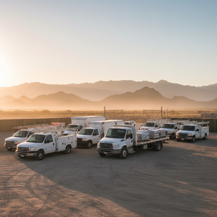 Commercial auto insurance for contractor vehicles and fleets